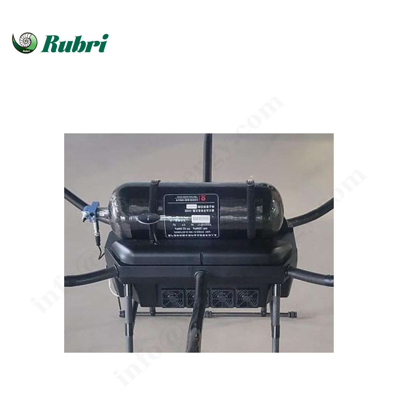 12L koolstofvezelcomposiet waterstofopslagtank