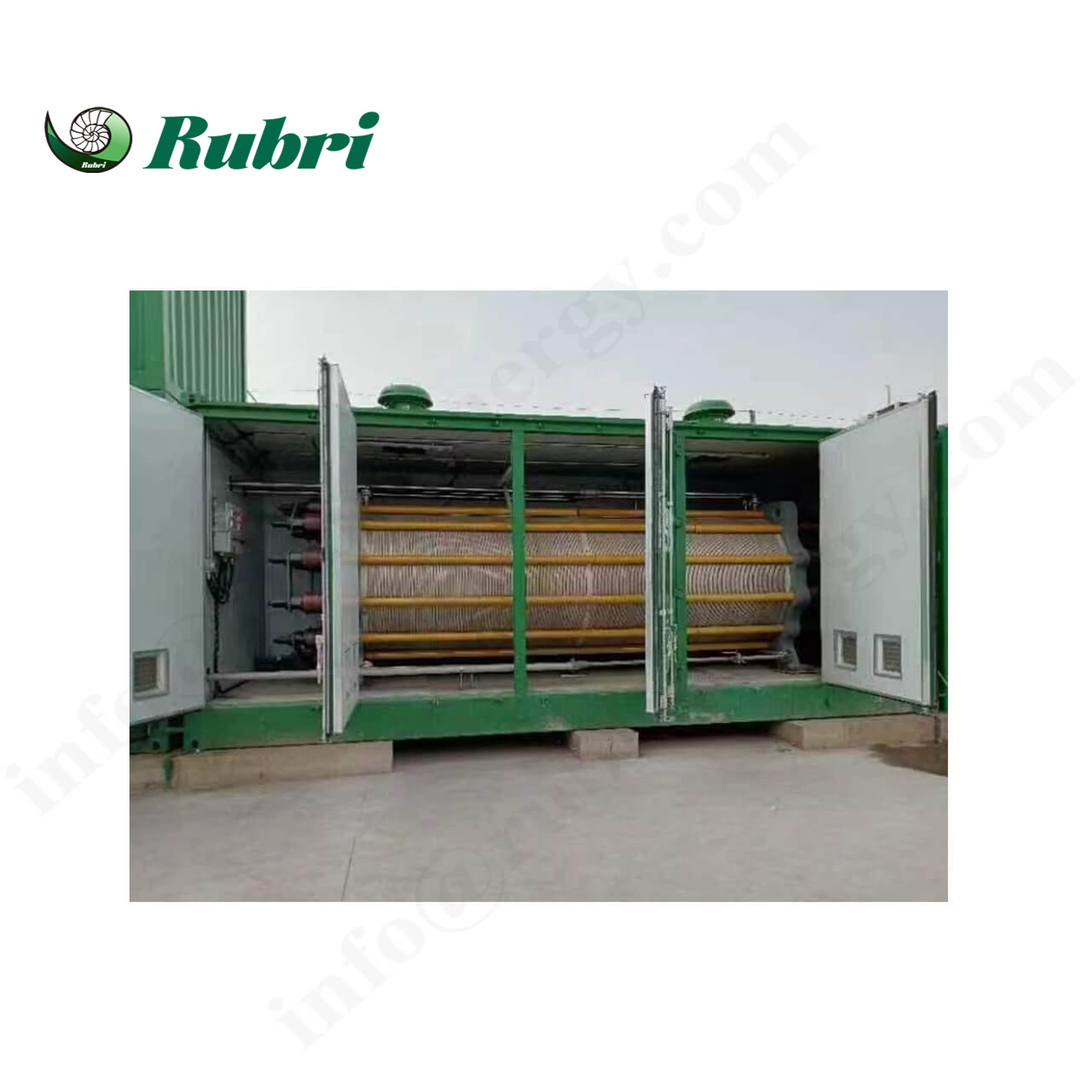 200 Nm³/h 1000 kW alkalische waterstofgeneratie-elektrolysersapparatuur