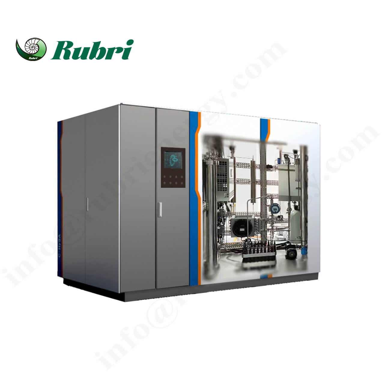 50Nm3/h 250KW hoogzuivere PEM-waterstofgeneratorproductie-installatie