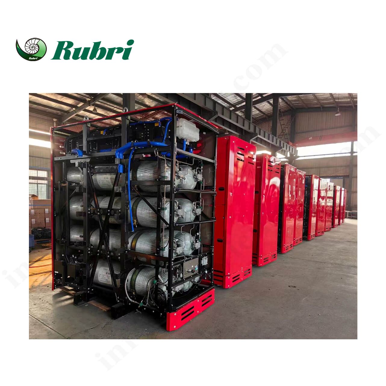 390L 350bar type IV waterstofopslagcilinder voor automobielen