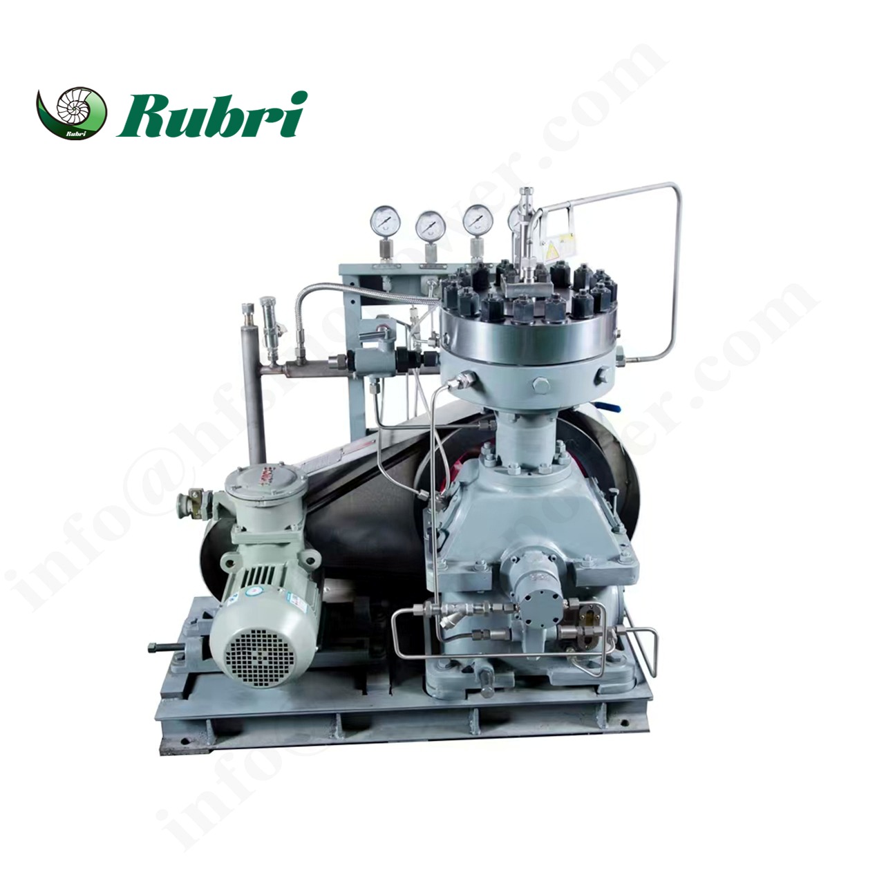 Waterstofgasmembraan boostersysteem