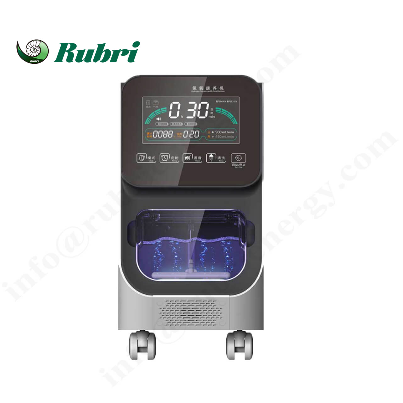 PEM draagbare 99,99% waterstofinhalatiemachine