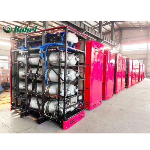 Hydrogen storage tank assembly 350bar hydrogen tank group for trucks